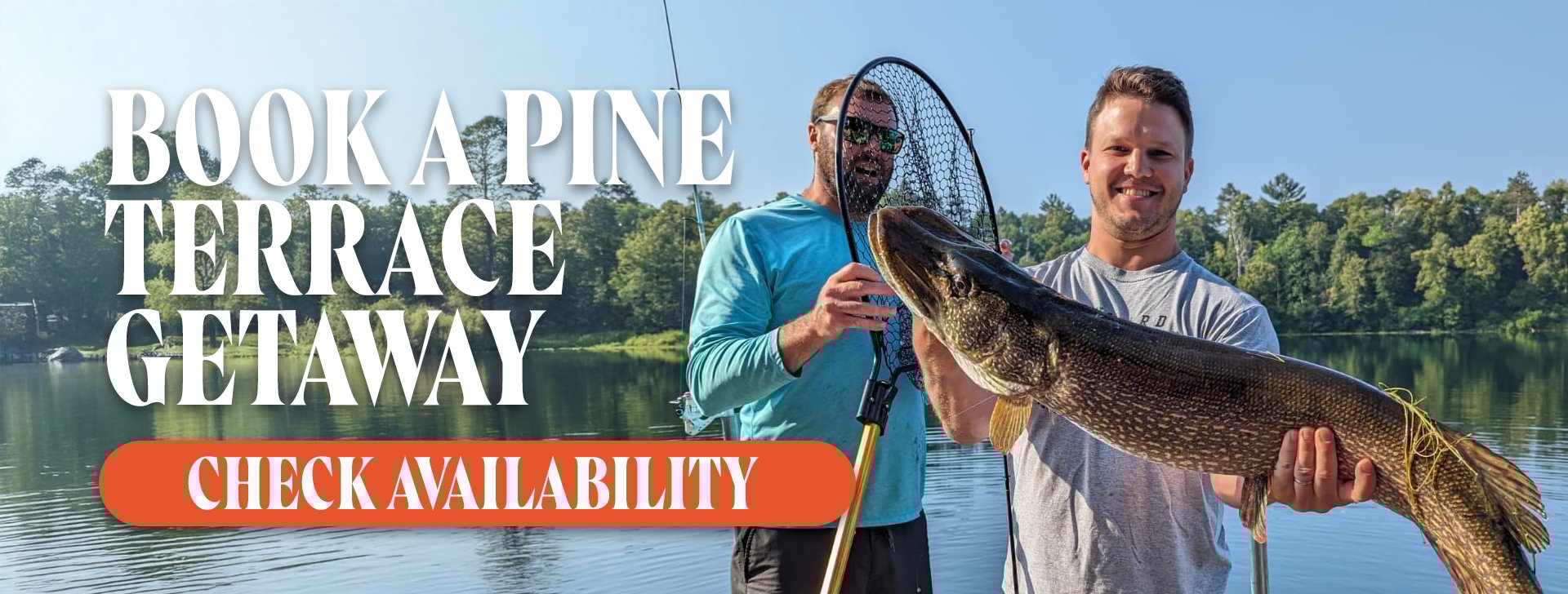 Book a Stay - Fishing CTA