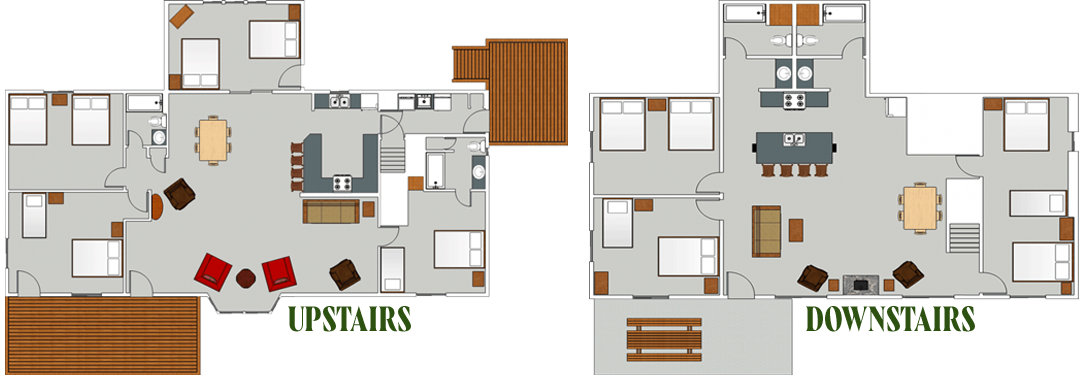 Cabin 13 Floorplan